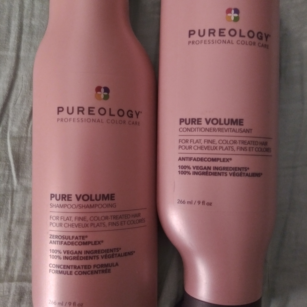 Pureology shampoo & conditioner